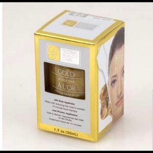 Face Sheet Mask Gold Gel 1.7oz With Applicator